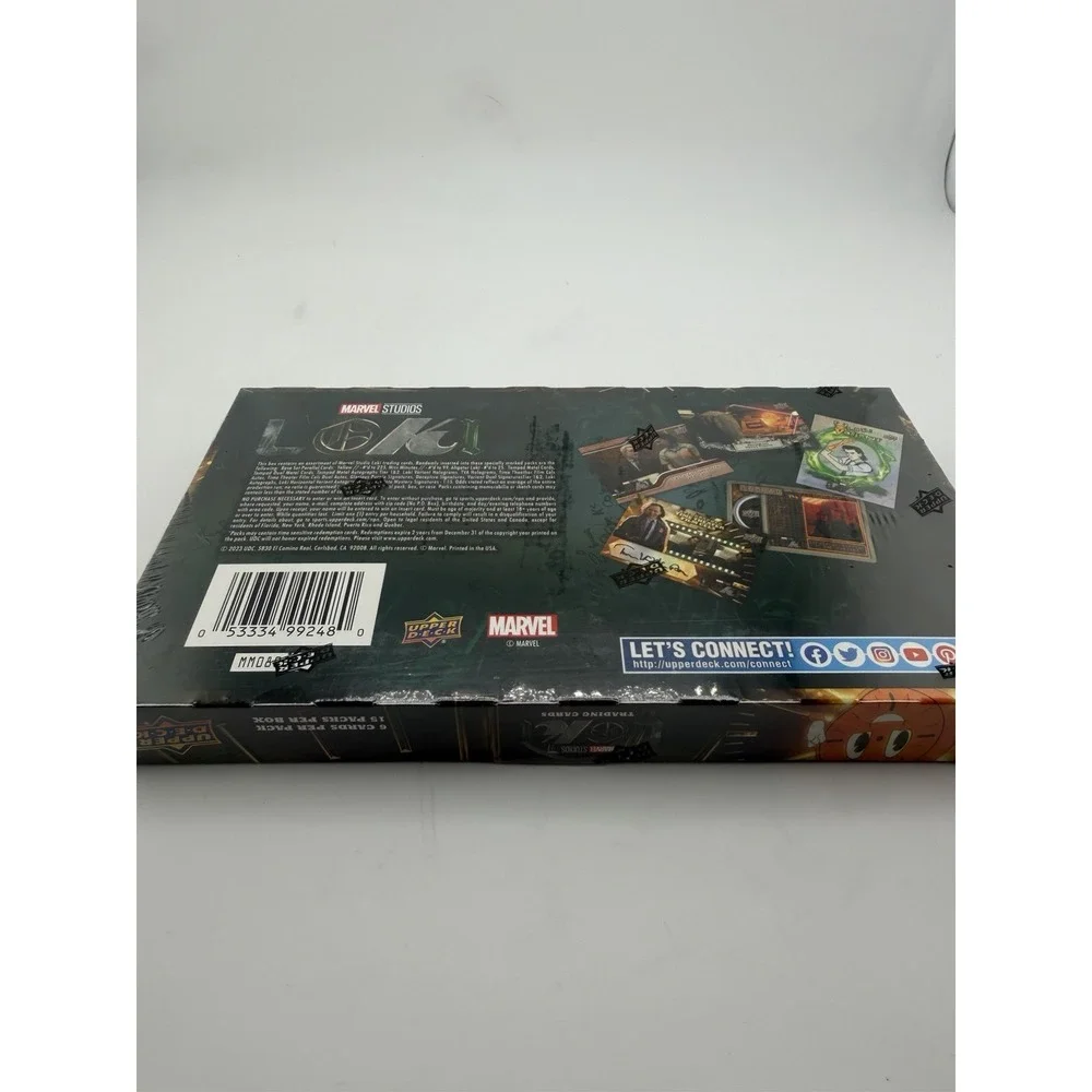 2023 Upper Deck Loki Marvel Studios Season 1 Hobby Box - Factory Sealed
